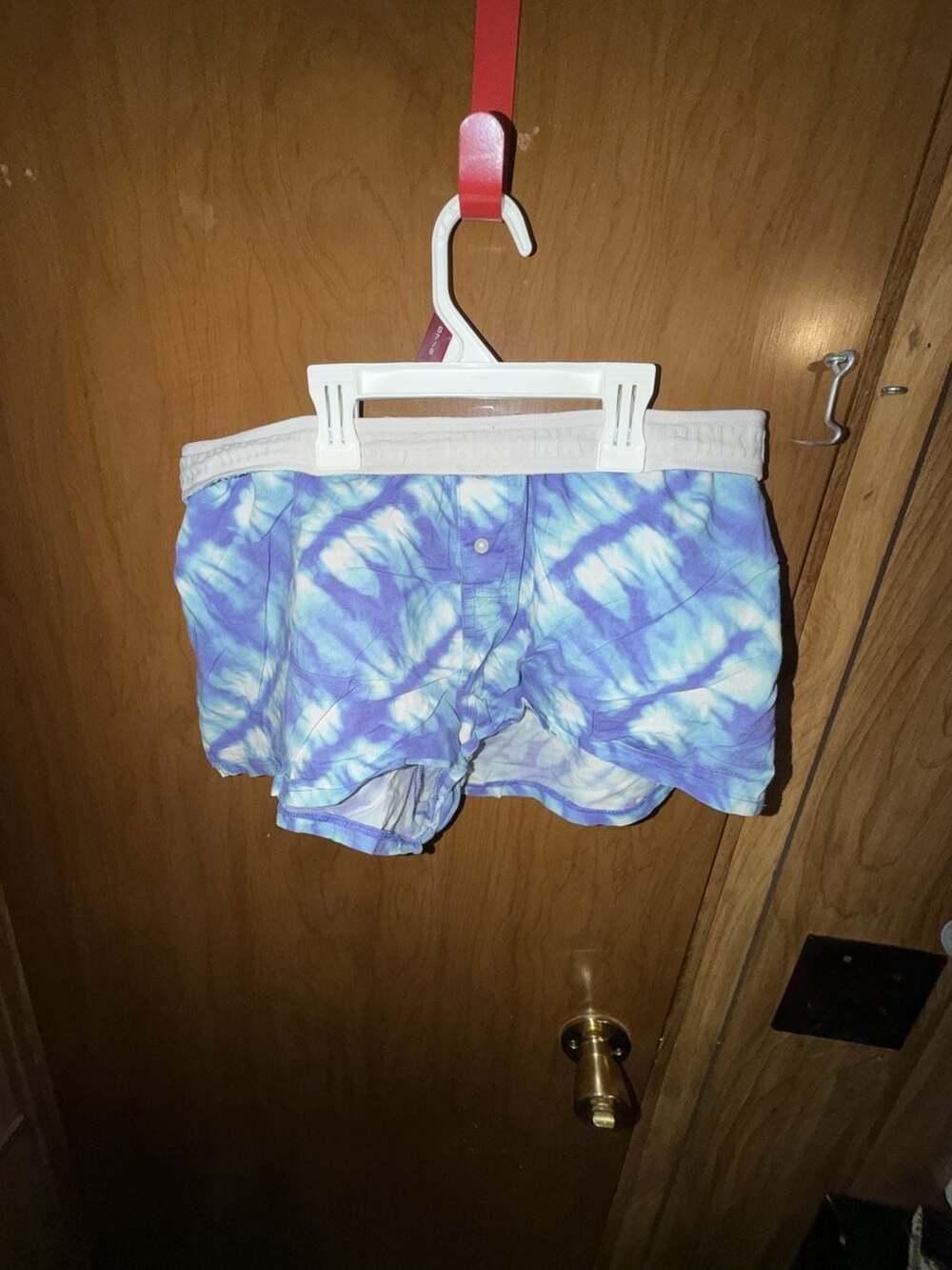 PINK Victoria's Secret Tie-Dye Sleep Boxer Shorts Size M